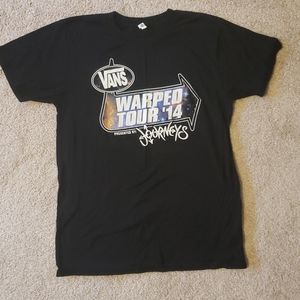 Small vans warped tour 2014 tee s